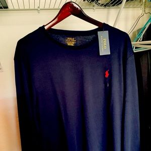 Selling Polo long sleeve tee shirt. Brand New